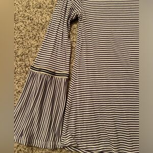 Girls Arizona Flare Long Sleeve Stripped Shirt!